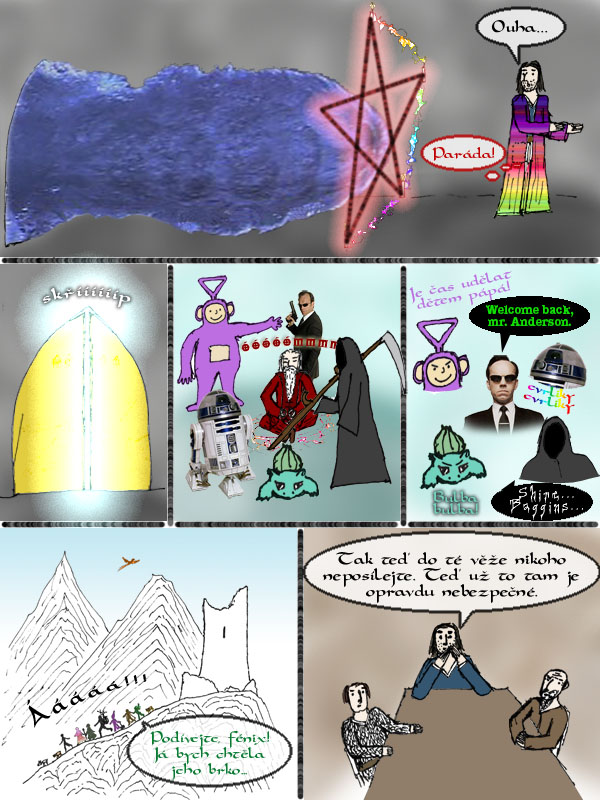 Zlatá brána otevřená...