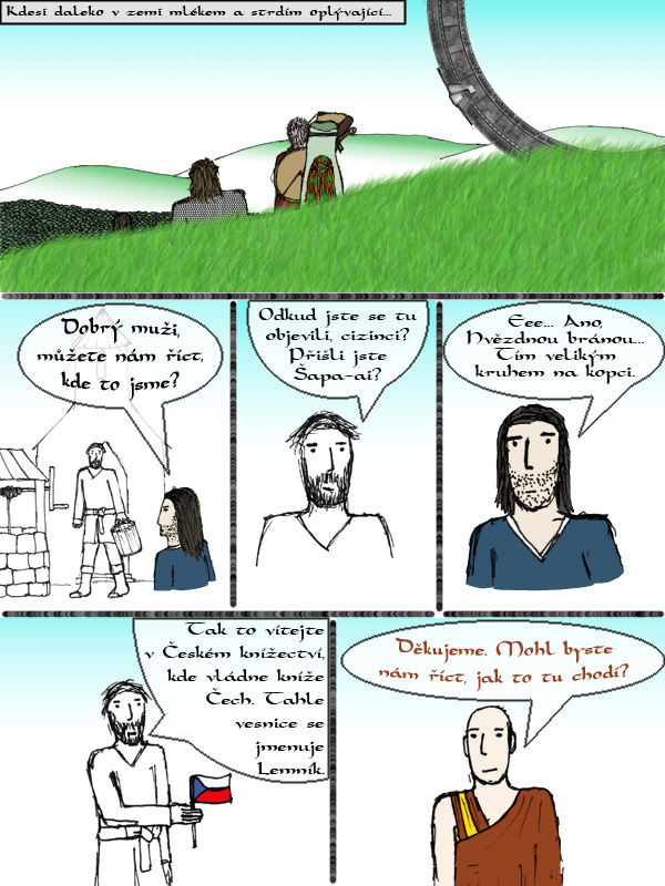 V zemi mlékem a strdím oplývající...