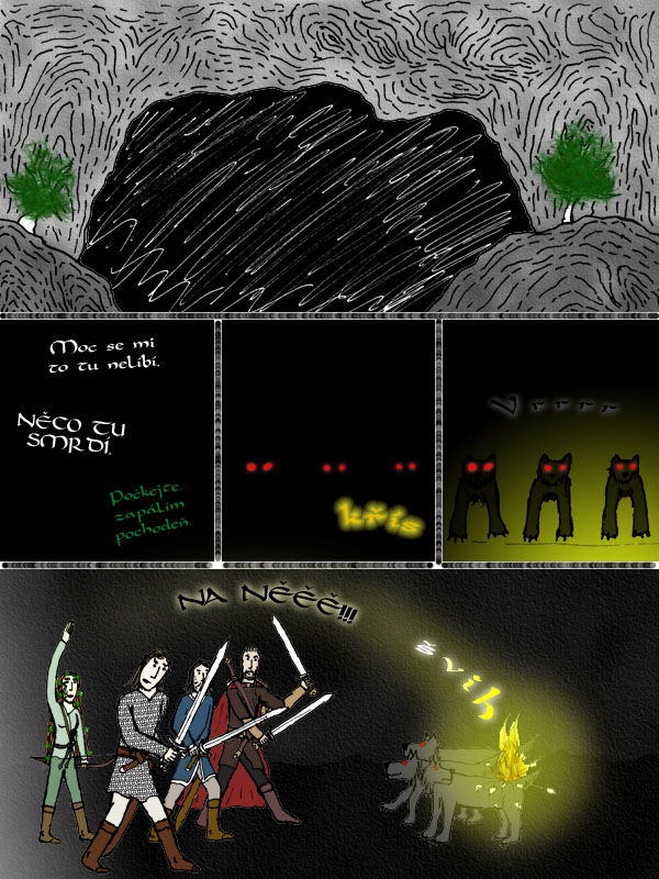 Do chřtánu smrti vkročil směle...