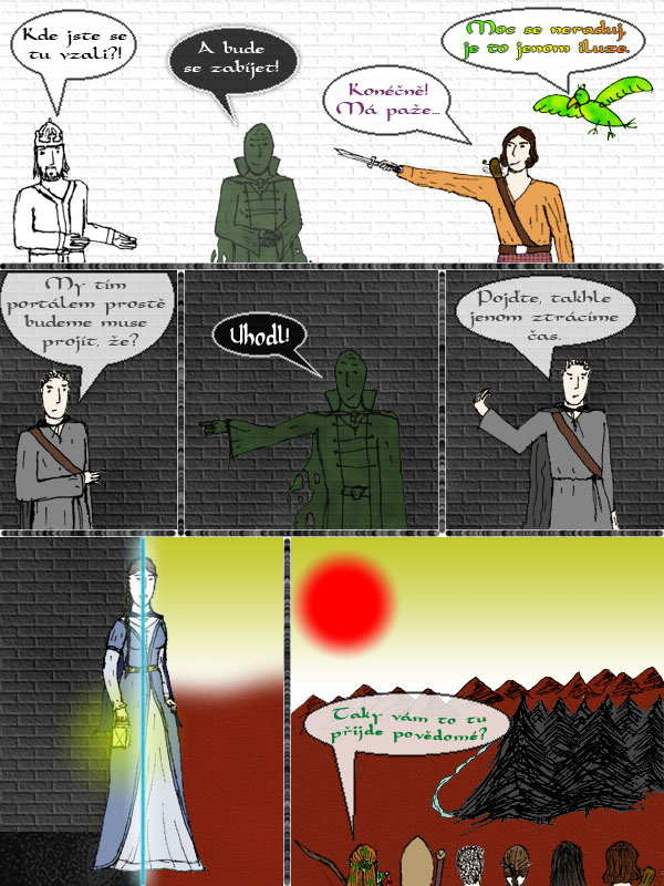 KráLichí norou do země za zrcadlem