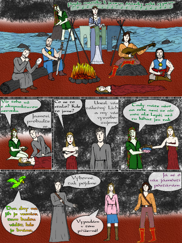 Ráno, raníčko panna vstala... konečně...