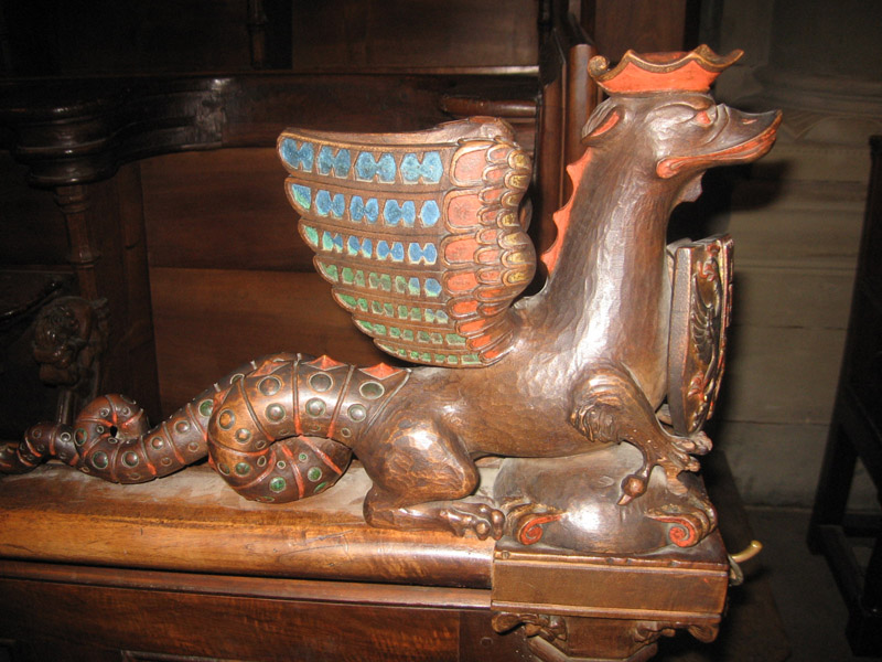 Dráček z katedrály