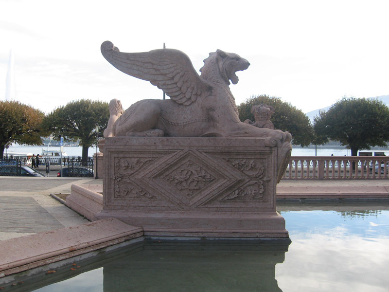 Hlídací okřídlený lev