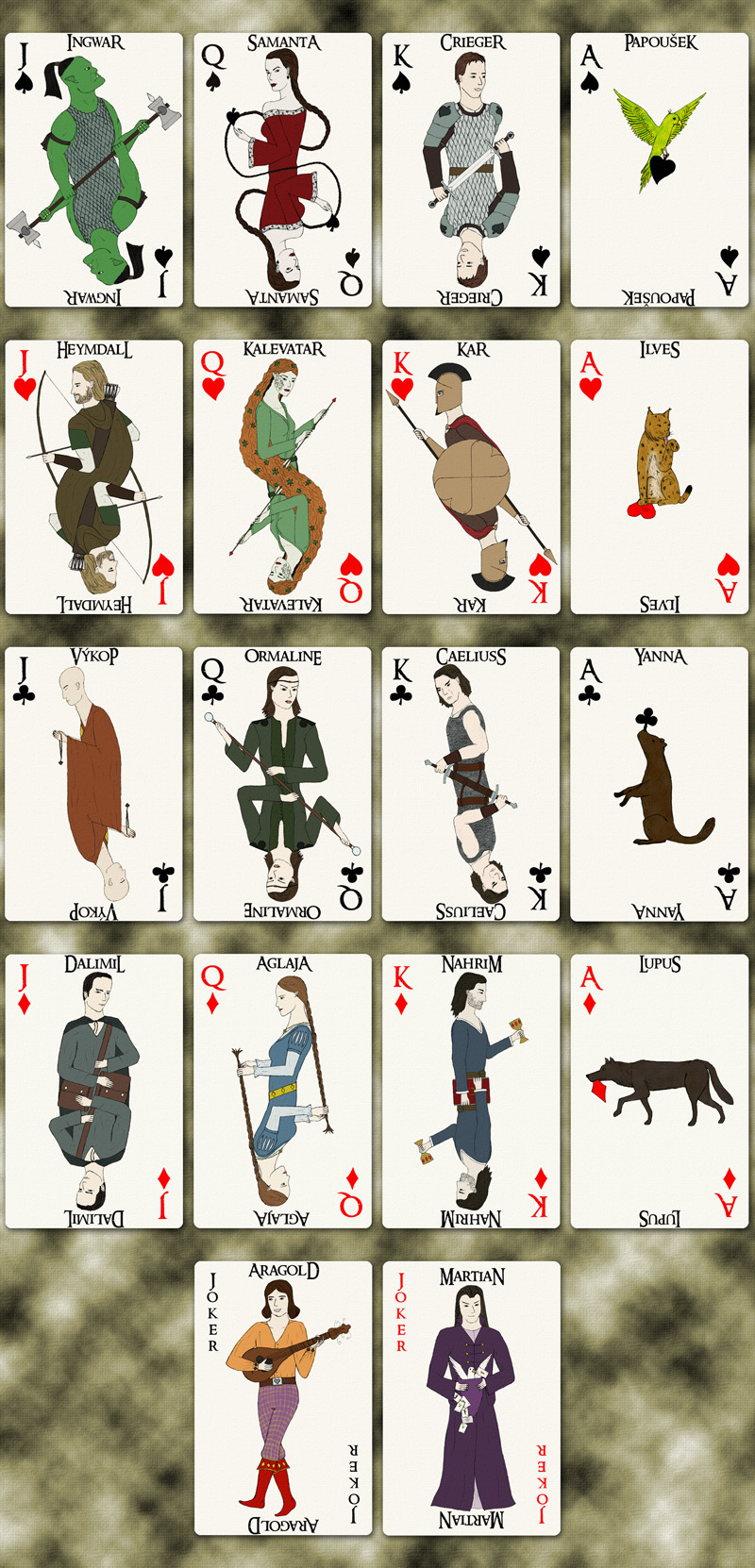 Karty Školní Družiny III