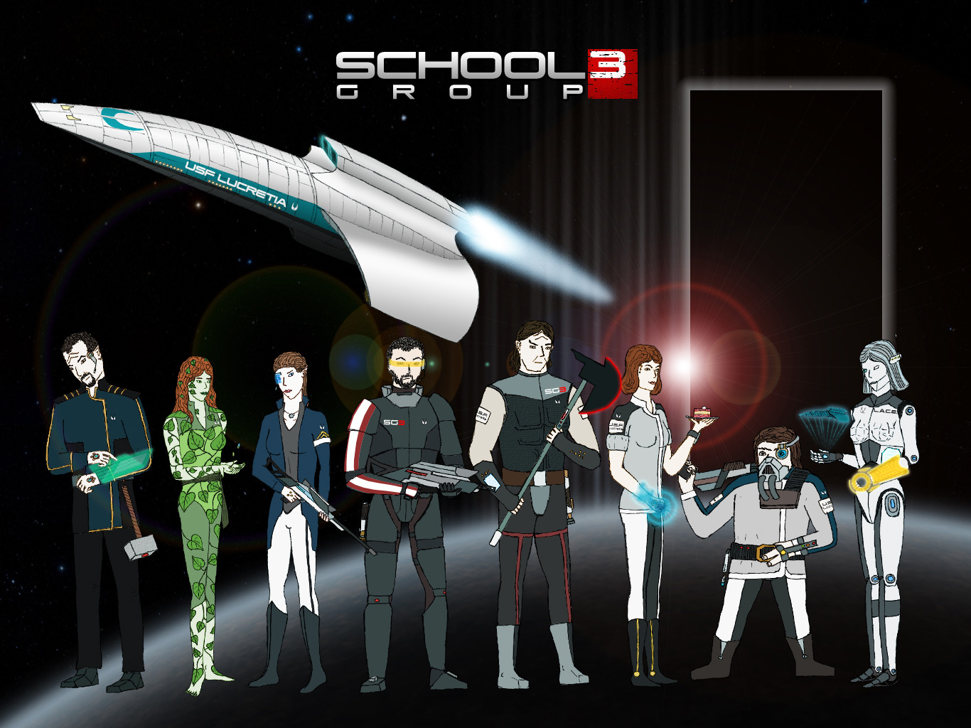 Školní Družina III - sci-fi verze