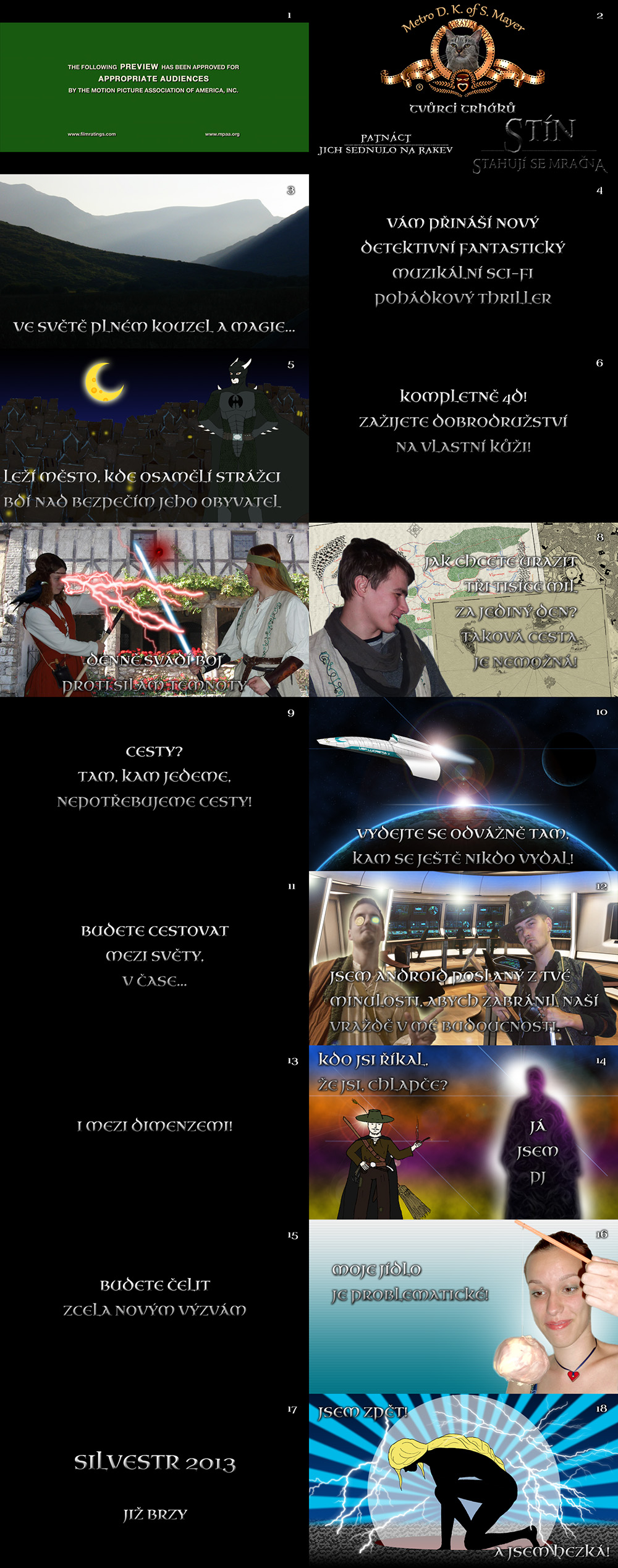 Trailer na Silvestr 2013