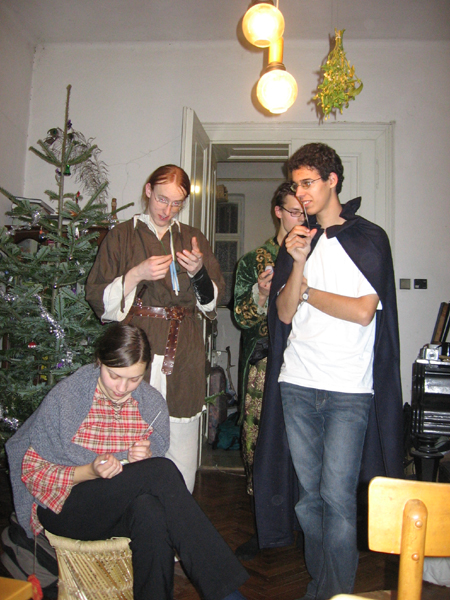 Andúne dumá, jak zapálit prskavku