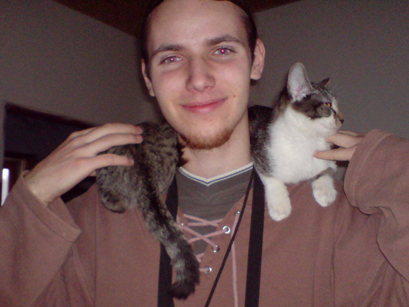 To je ale dlooooooouhá kočka:) 