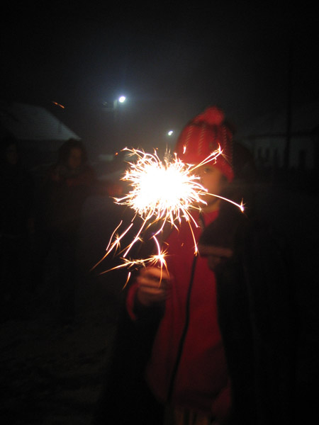 ... na závěrečný ohňostroj