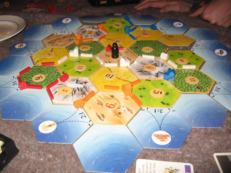 Večer začal poklidně