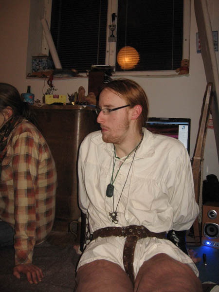 A vše pozorně sledující fousatý PJ Edhel