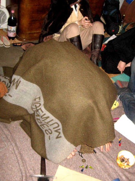 Slepý věštec věští, kdo bude ve které družině