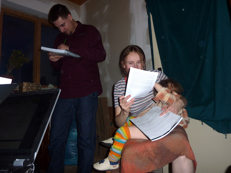 Etnologové Rufus Black a Brkoslav Trylka