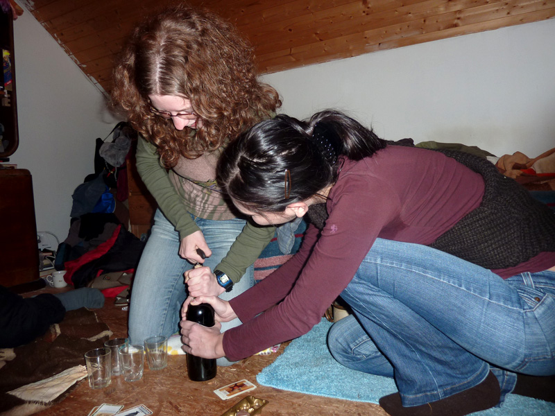 Vhodná chvíle k přípitku