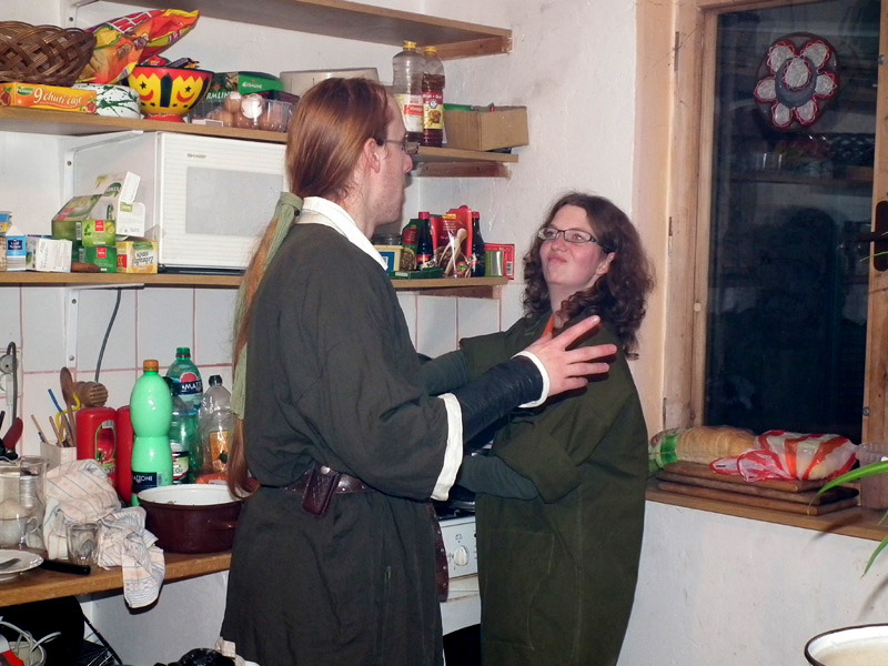 Nácvik souboje s lodní krysou