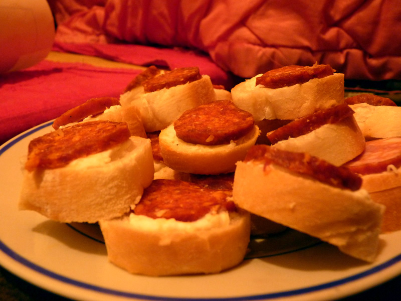 Ve studiu čeká občerstvení