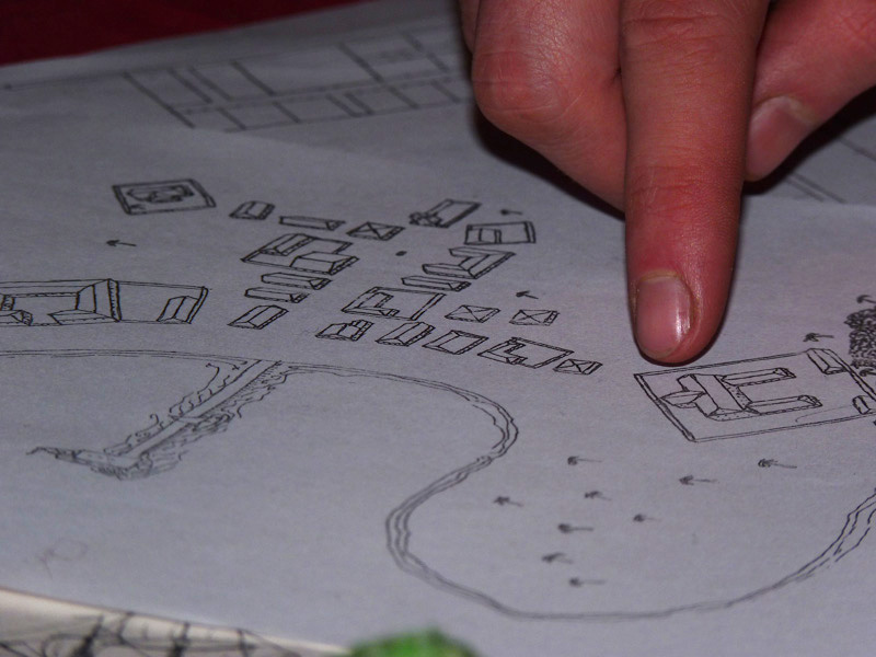 Tady bude pomalu švenkovat kamera