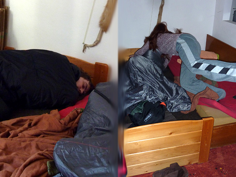 Ježdík spí a spí a spí jako zámek šípkový