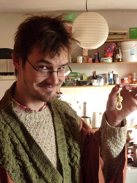 Co se pokoušel kuchař sdělit?