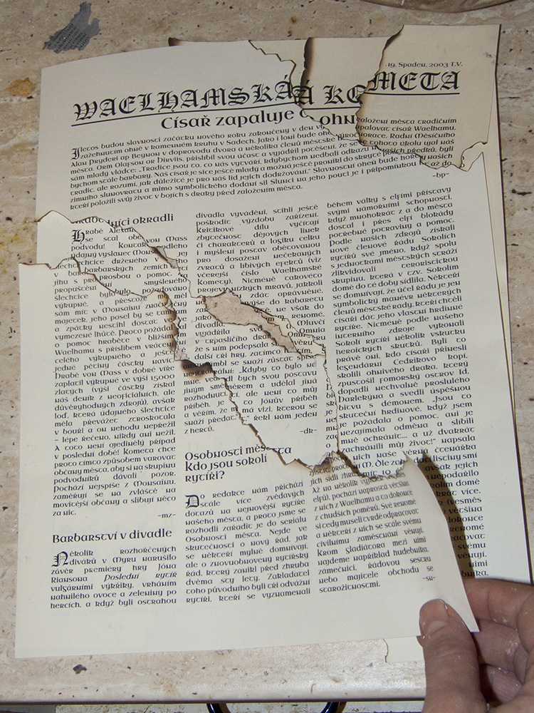 Waelhamská kometa kompletní