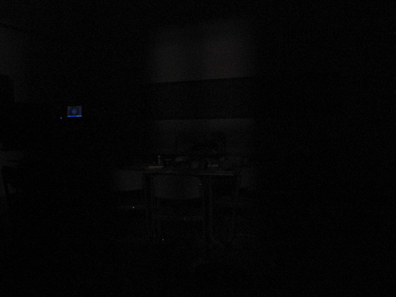 Bojiště po setmění