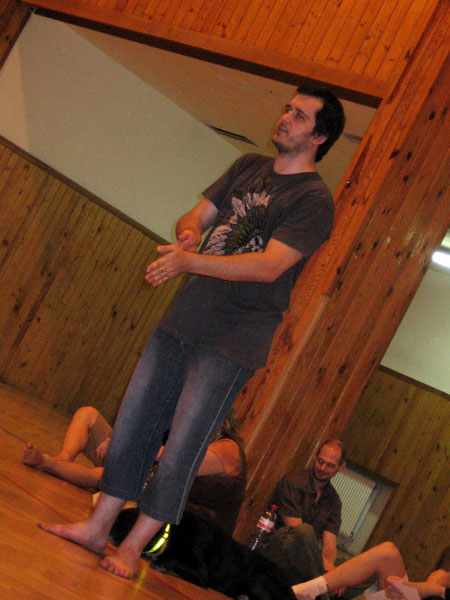 PJ Ivoš lidem praví