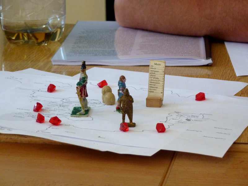 Souboj družiny proti smečce vlků