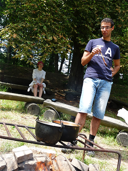 Andúne se k vaření staví vědecky