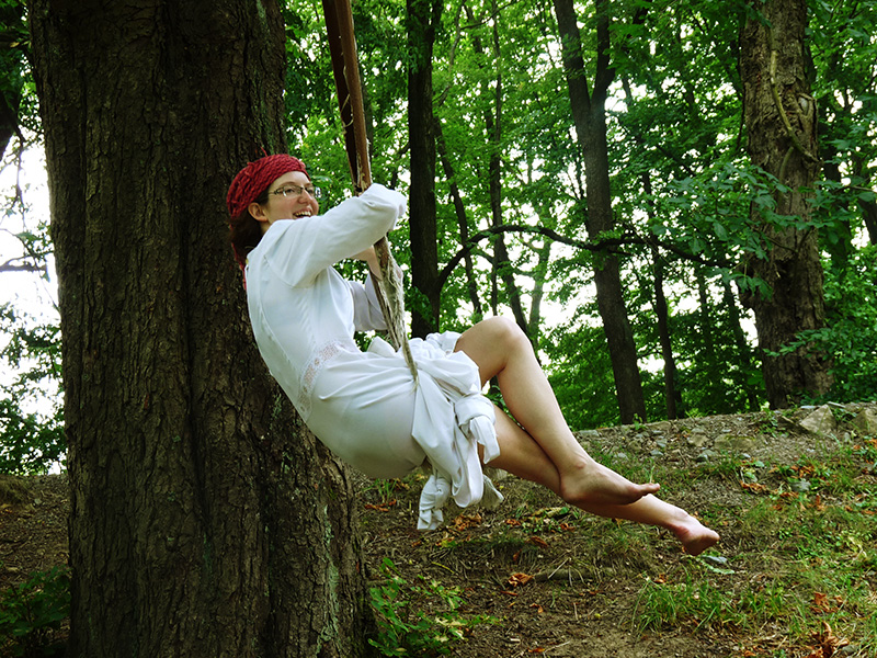 Ještěrka je pořád do větru