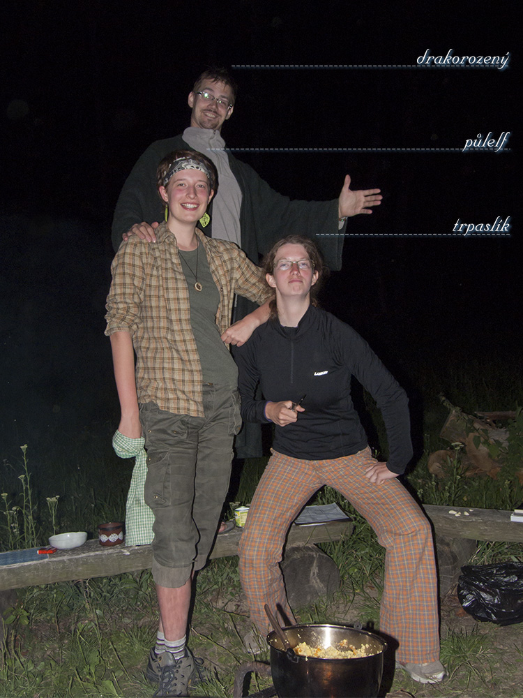 DnD družina - výškové srovnání