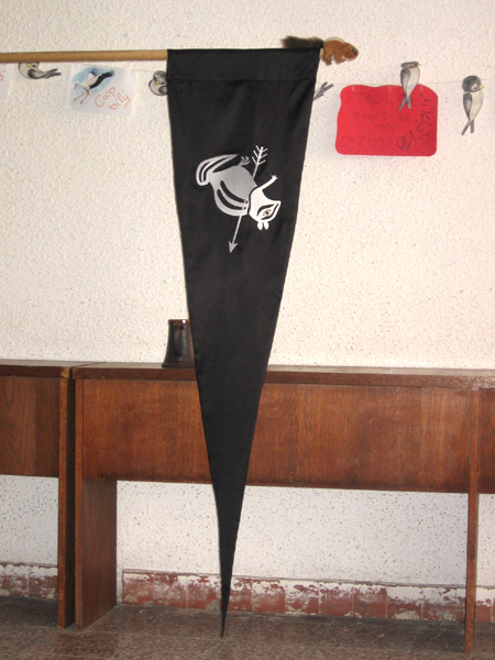 Náš prapor v celé kráse