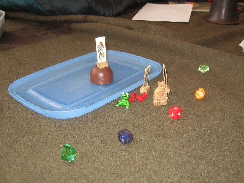 Lovci Veverek v boji