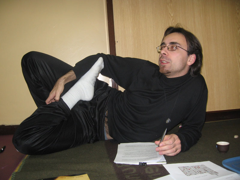 Už má zase uzlík na nožičkách