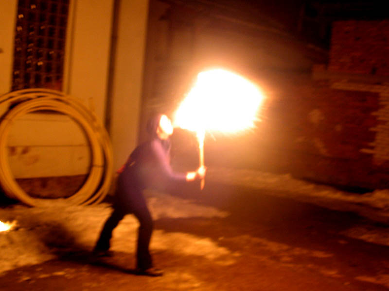 Žaba byla opravdu zapálená pro věc. 