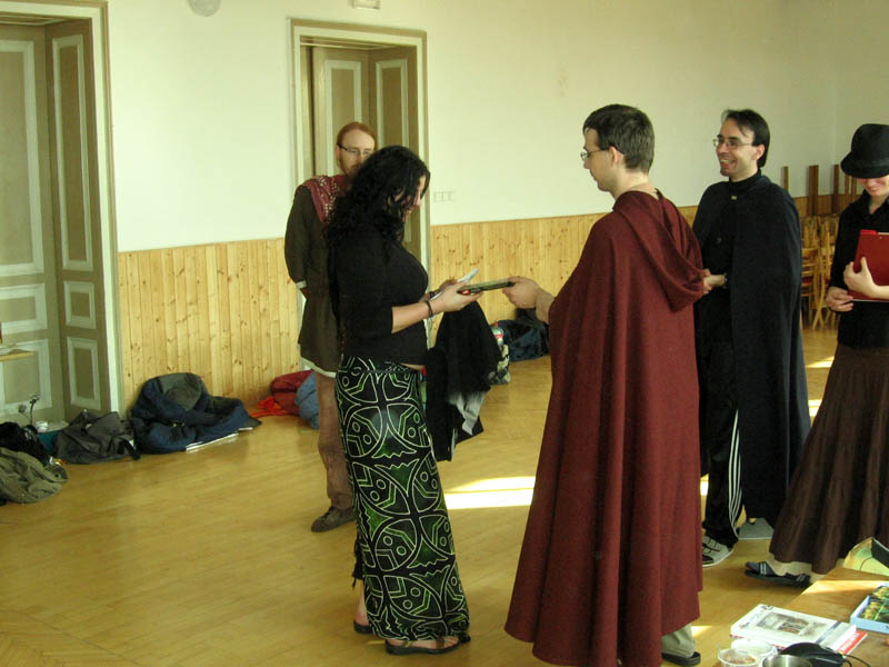 A vítězná Žaba v kategorii žen