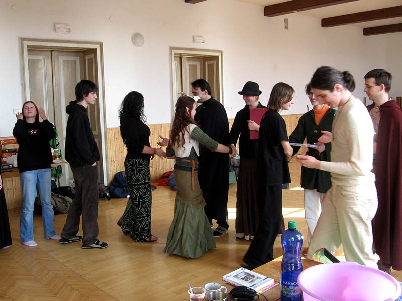 Dvě družiny, které obsadily čtvrté místo. 