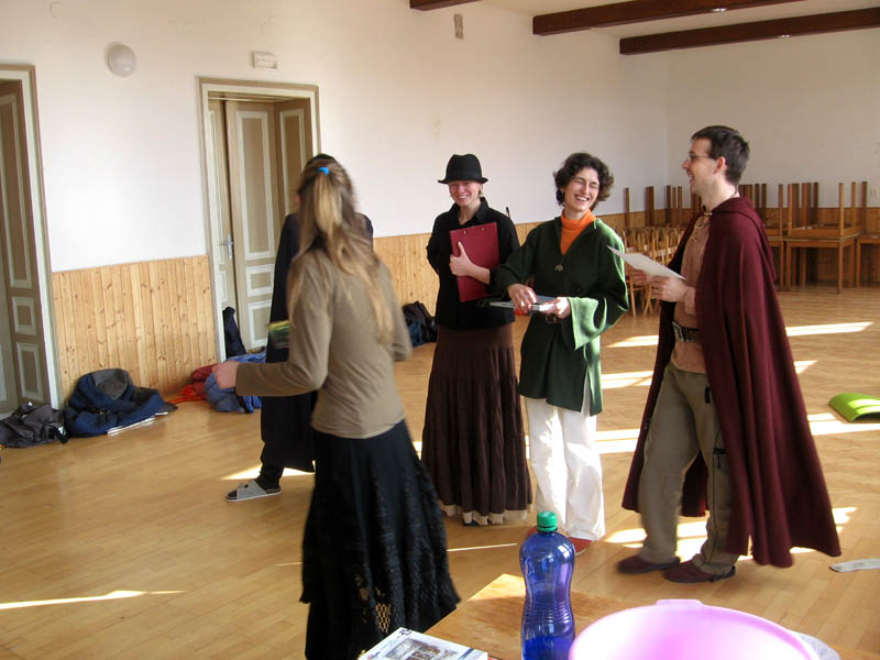 Janča přebíra cenu za jedno třetí místo... 