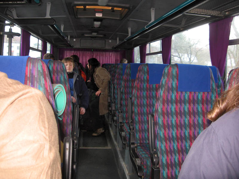 ... a hurá domů naším vlastním pronajatým autobusem:)