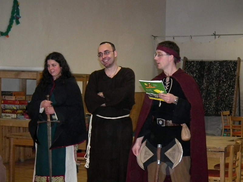 PJové nás uvítali...