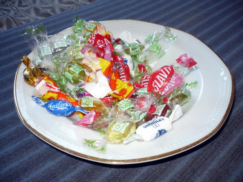 Oslazovali jsme si život barevnými bonbónky