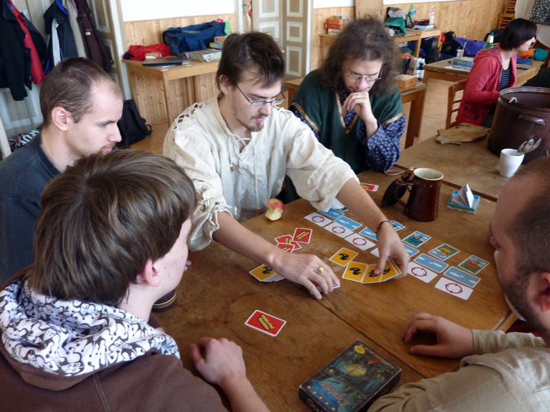 Thingol učí ostatní lovit kachny