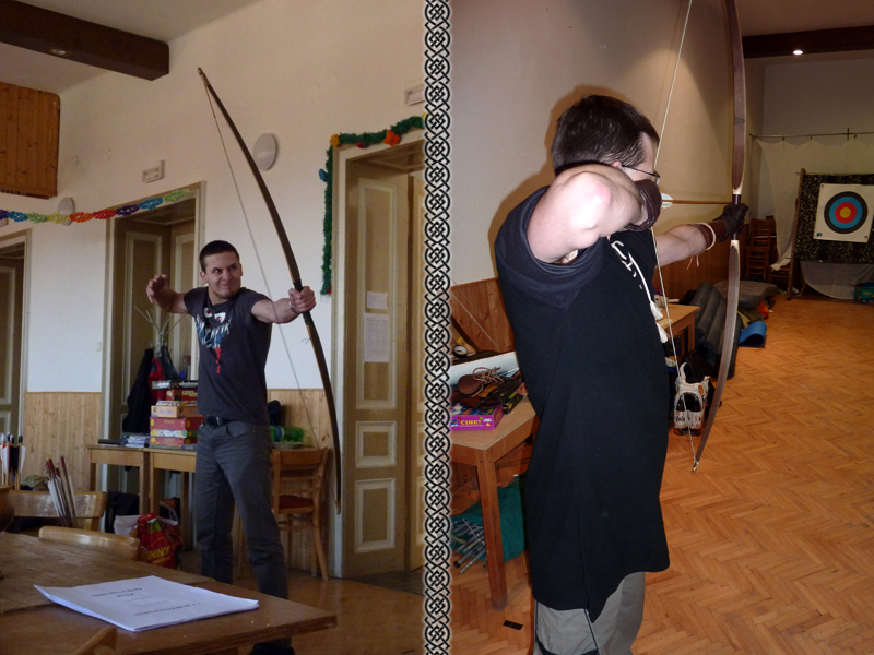 Jiní to vzali trochu vážněji a chopili se luků