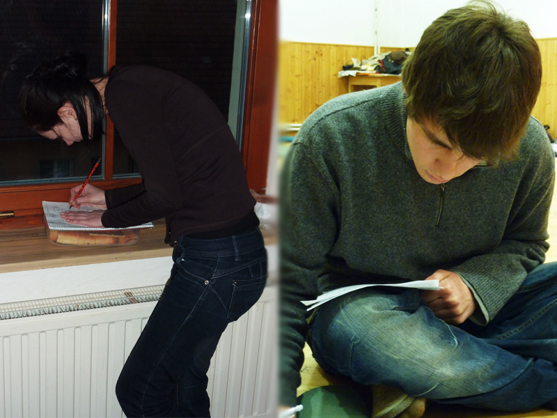 Někteří ještě své osobní deníky upravovali na poslední chvíli