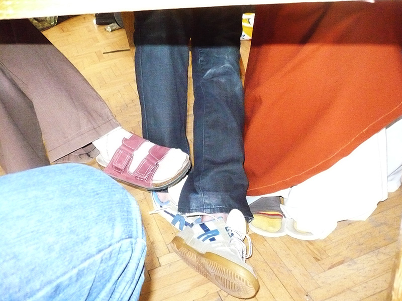 Pokud své nohy poznáváte, ozvěte se nám