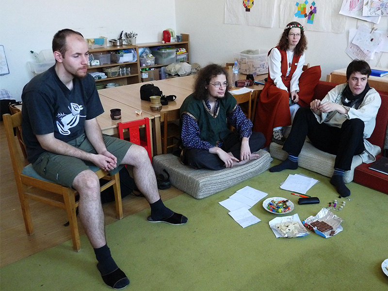 Lovci Veverek začínají první dobrodružství