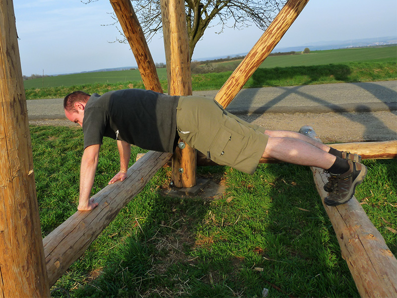 Tělocvik na rozhledně