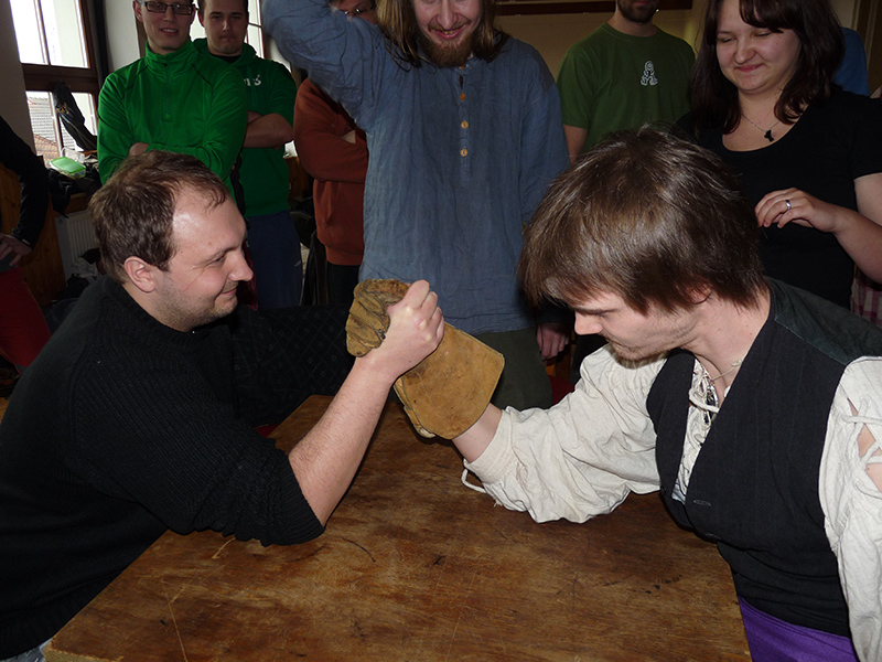 Hospodský trojboj - páka