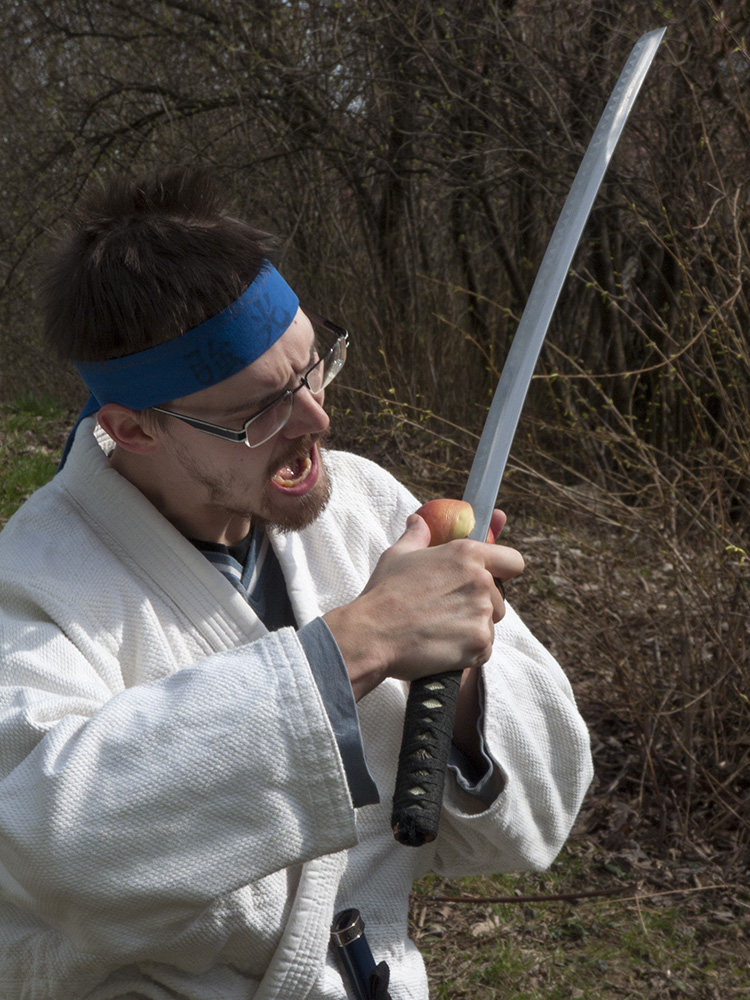 Samurajský způsob pojídání jablek