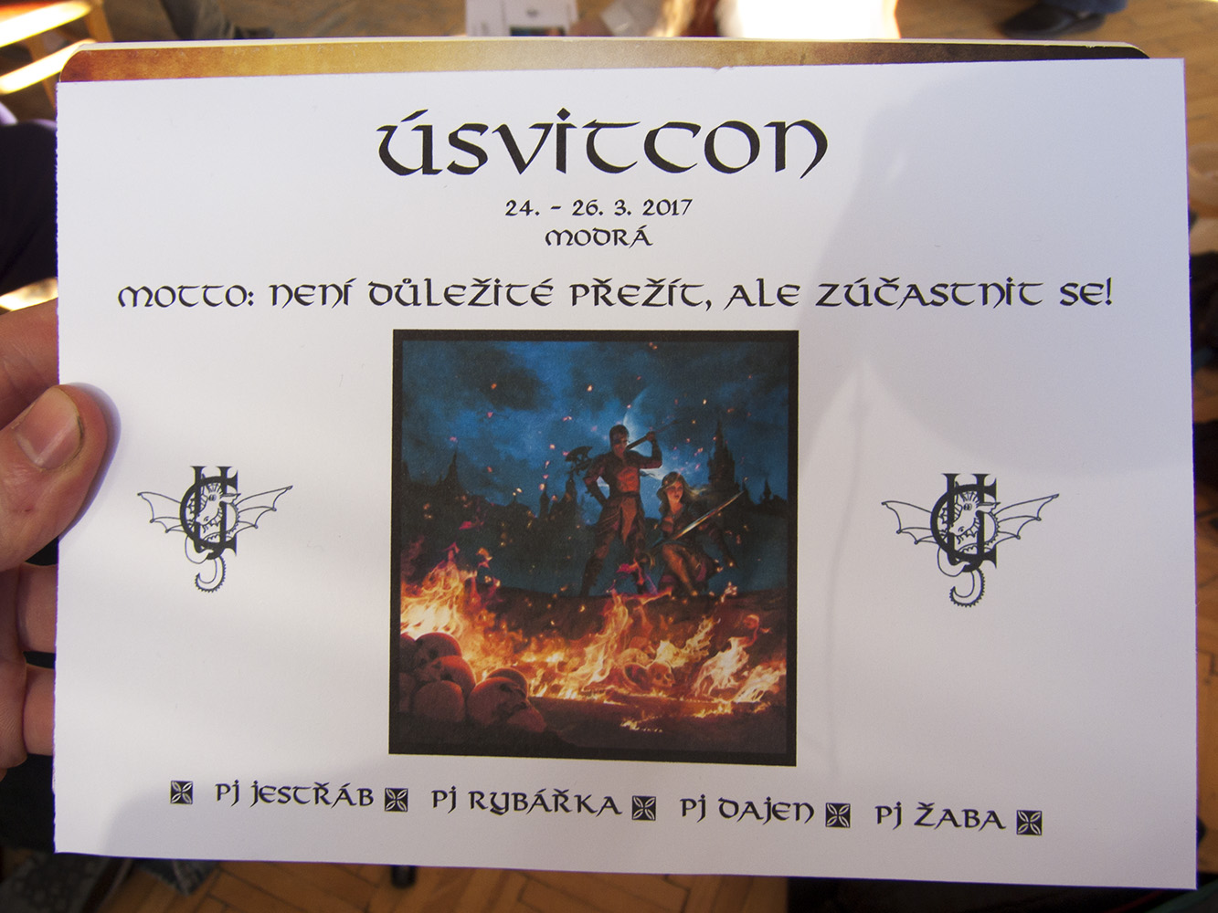 Motto není důležité