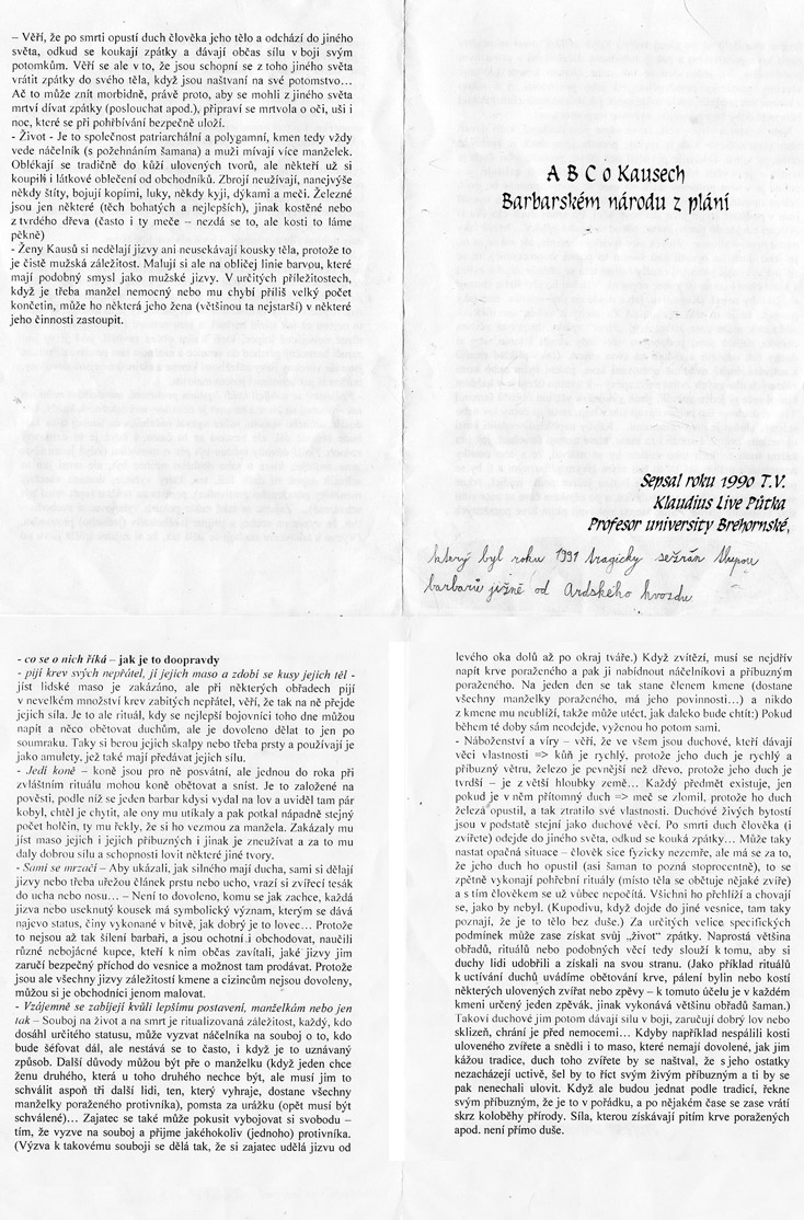 ABC o barbarech - rukověť etnologa